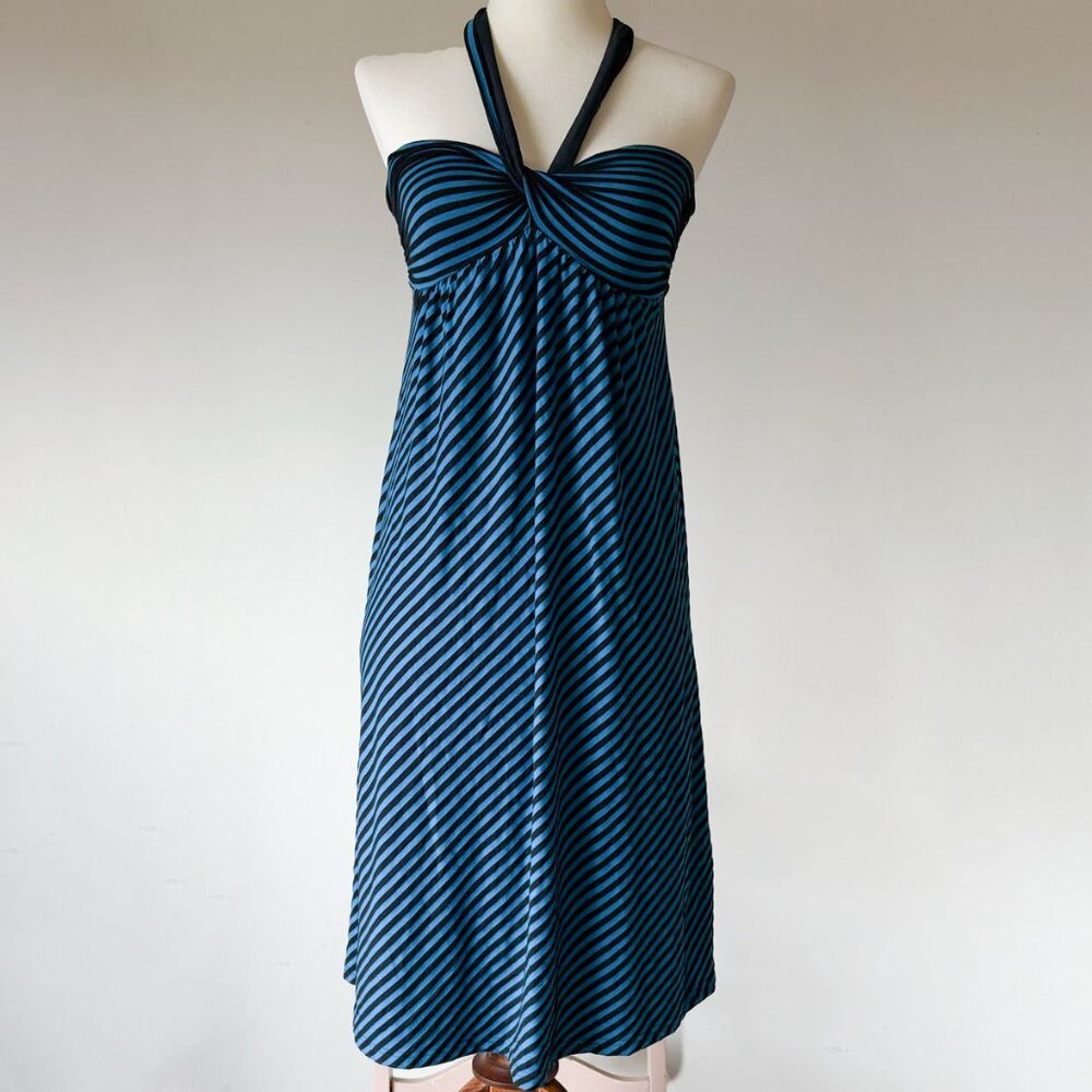 Ella Moss Stripy Dress Skirt Cover up Sz S